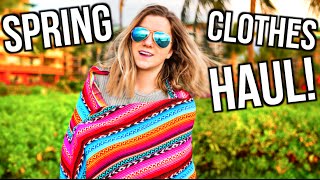 SPRING BREAK CLOTHES HAUL! Forever 21, Urban Outfitters, Brandy Melville
