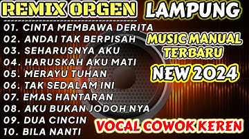 REMIX ORGEN LAMPUNG FULL ALBUM TERBAIK 2024 MUSIC MANUAL TERBARU SPESIAL VOCAL COWOK KEREN AAN INCES
