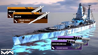 HMS Rodney Most Deadliest🔥 Battleship Modern Warship
