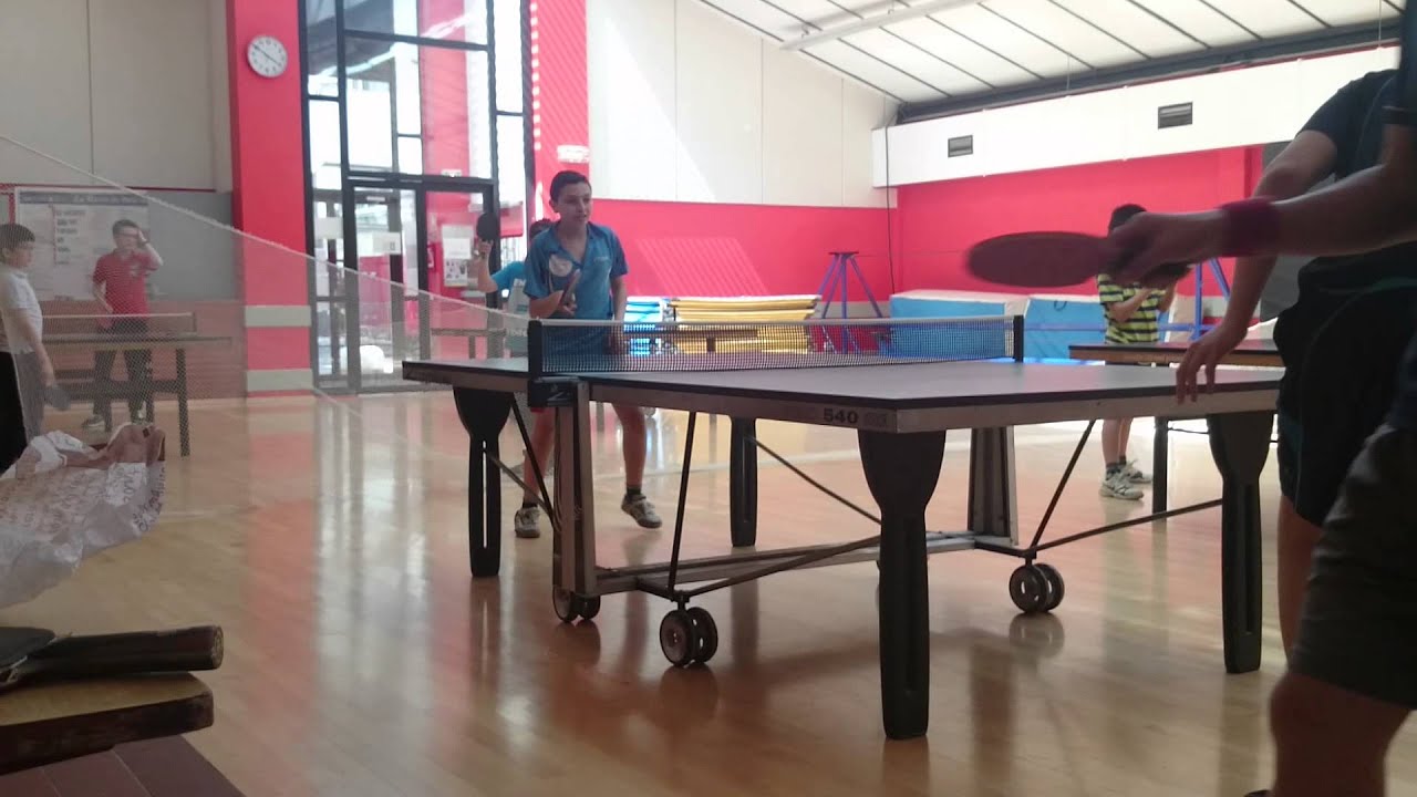 The best block of table tennis YouTube