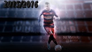 Neymar Junior | All 34 Goals and 21 Assists | 2015/2016 | HD