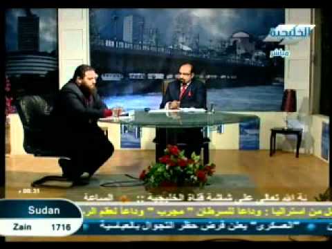 حصريا لقاء نائب حزب النور الشيخ شريف طه قناة الخليجية كاملا 4 5 2012