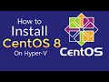 How to Install CentOS 8 on VirtualBox 2020 - YouTube