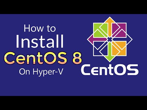 How to install CentOS 8 on Hyper-v | 2020 Tutorial