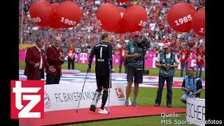 FC Bayern: Manuel Neuer noch länger an Krücken?