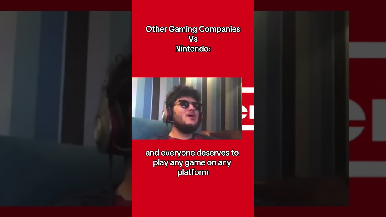 Other Gaming Companies Vs Nintendo 😭 