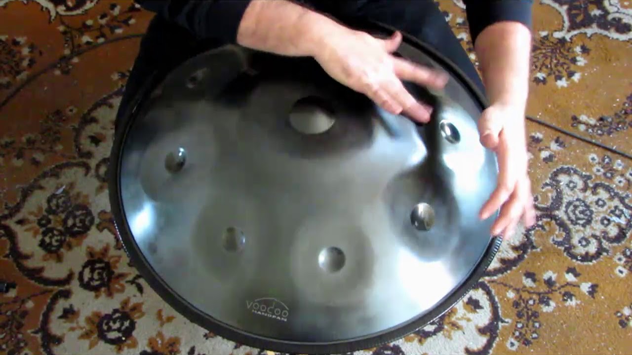VoodooPan Handpan Demo Cis Aeolian 432 Hz