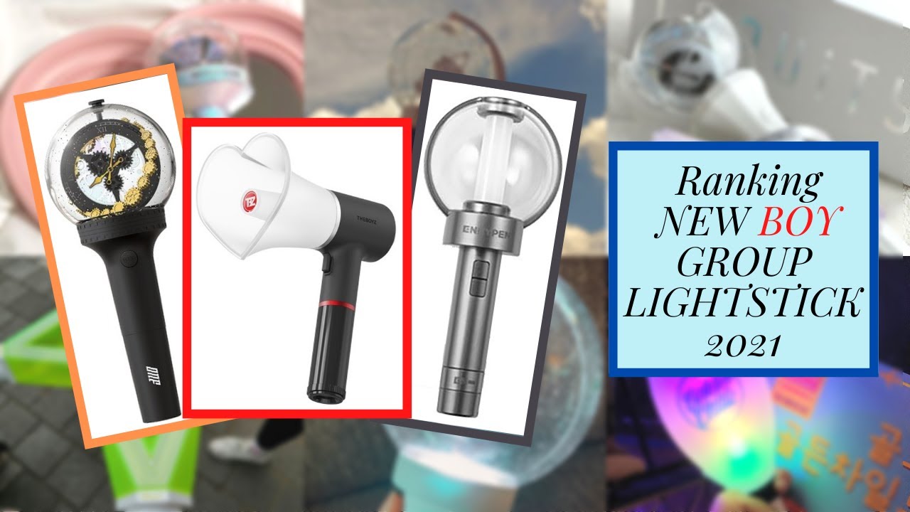 Ranking NEW KPOP BOY GROUP LIGHTSTICK 2021 ENHYPEN, THE BOYZ, CRAVITY
