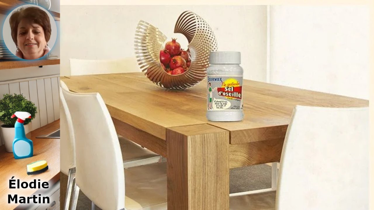 Comment Nettoyer et Entretenir Votre Table en Bois : Astuces ...