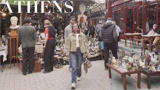 Athens Monastiraki Sunday Flea Market Full Immersion Walk | Spring 2026