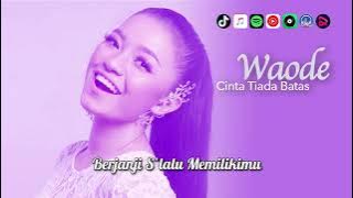 CINTA TIADA BATAS - Waode | VIDEO LIRIK