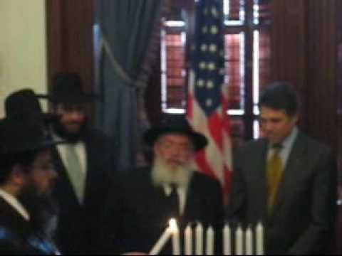 Chanukah Governor Rick Perry - Hannukah 5768