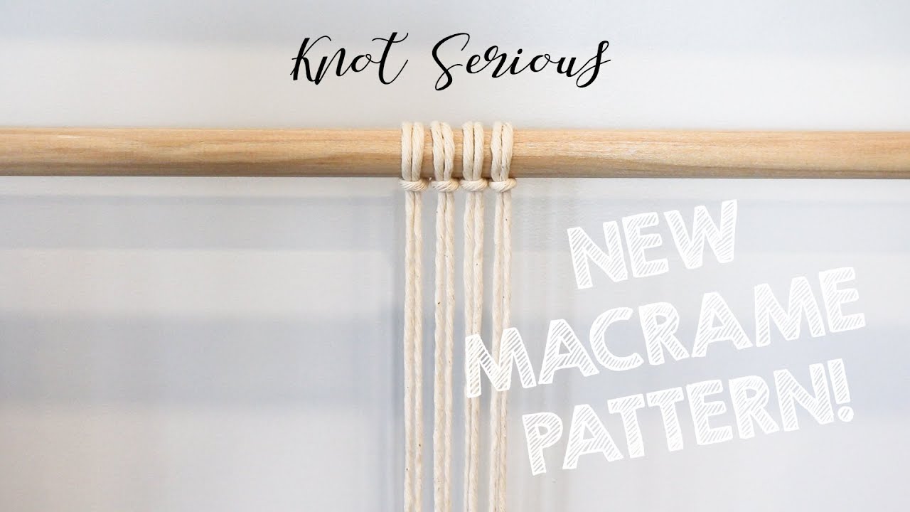 Macrame Pattern Tutorial No. 6 - YouTube