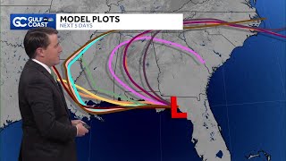Tropics Invest 93L Continues To Soak Northern Gulf Coast Through Thursday