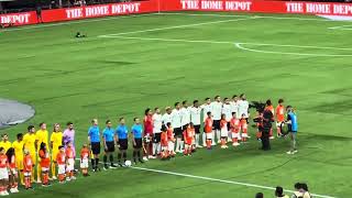 HIMNO MEXICANO EN EL AT&T STADIUM DE ARLINGTON, TEXAS EN EL MÉXICO VS AUSTRALIA DEL 9/9/23.