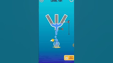 Water puzzle - fish Rescue level 181 #yt #shorts #ytshortsvideo #Gaming