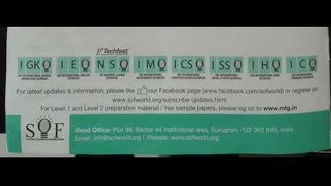 SOF NSO Class 7 2025-26 SET C Answer l Seience Olympiad l#nso2025 #sof #scienceolympiad #answerkey