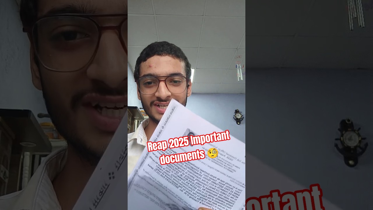 Reap 2025 reporting time Important documents 🧐 | Reap all documents | 