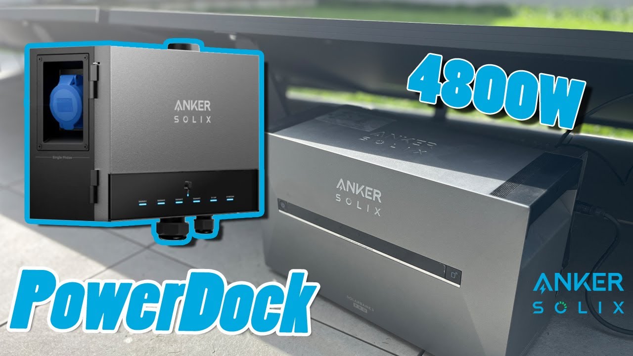 Power Dock ! Anker Solix passe à la puissance supérieure ! 4800W ⚡