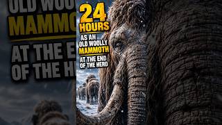 24 Hours as the Last Old Woolly Mammoth Behind the Herd🐘🐘