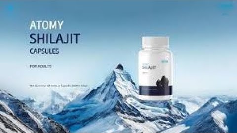 Atomy Product Introduction - Shilajit