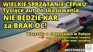 Rusza wielka czystka w CEPiKu. Nie będzie kar za brak OC!