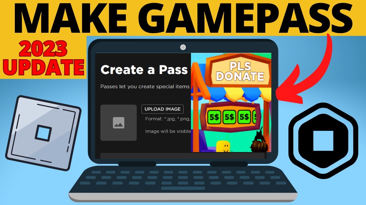 How to make a Gamepass for Pls Donate Roblox