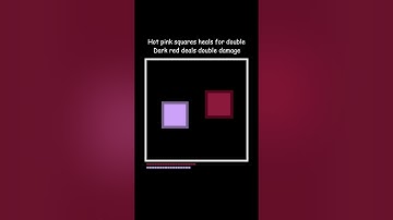 Super heal vs big damage #square #simulation #coding #battle #1v1