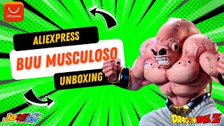 Unboxing review Aliexpress Dragon ball Z buu musculoso tocho goku Akira Toriyama