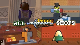ALL shops in DEMO 5 || BlockTales screenshot 2