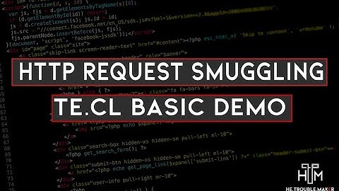 HTTP Request Smuggling TE.CL Basics Demo