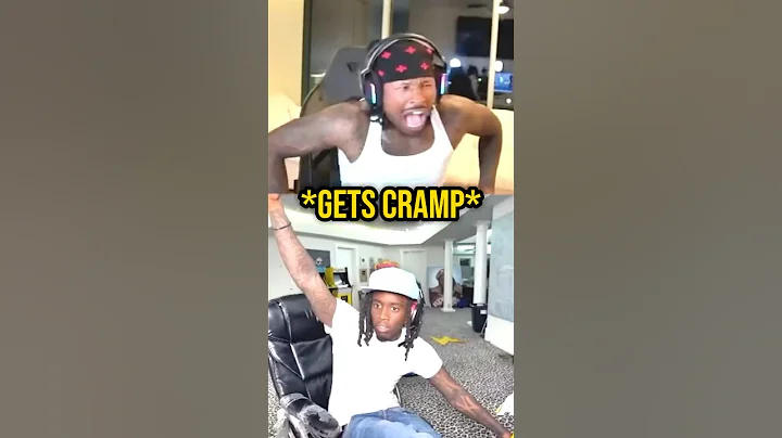 Duke Dennis Gets A Cramp While Reacting To Kai Cenat!😂😭