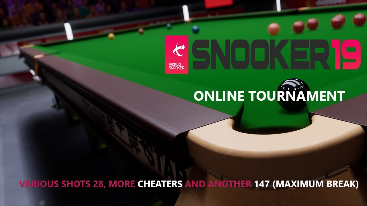 Snooker 19 Online Tournament - Various Shots 28, More Cheaters And Another 147 (Maximum Break) (PS5)