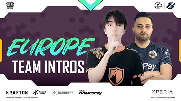 🎥EU Team Introduction | 2022 PMWI