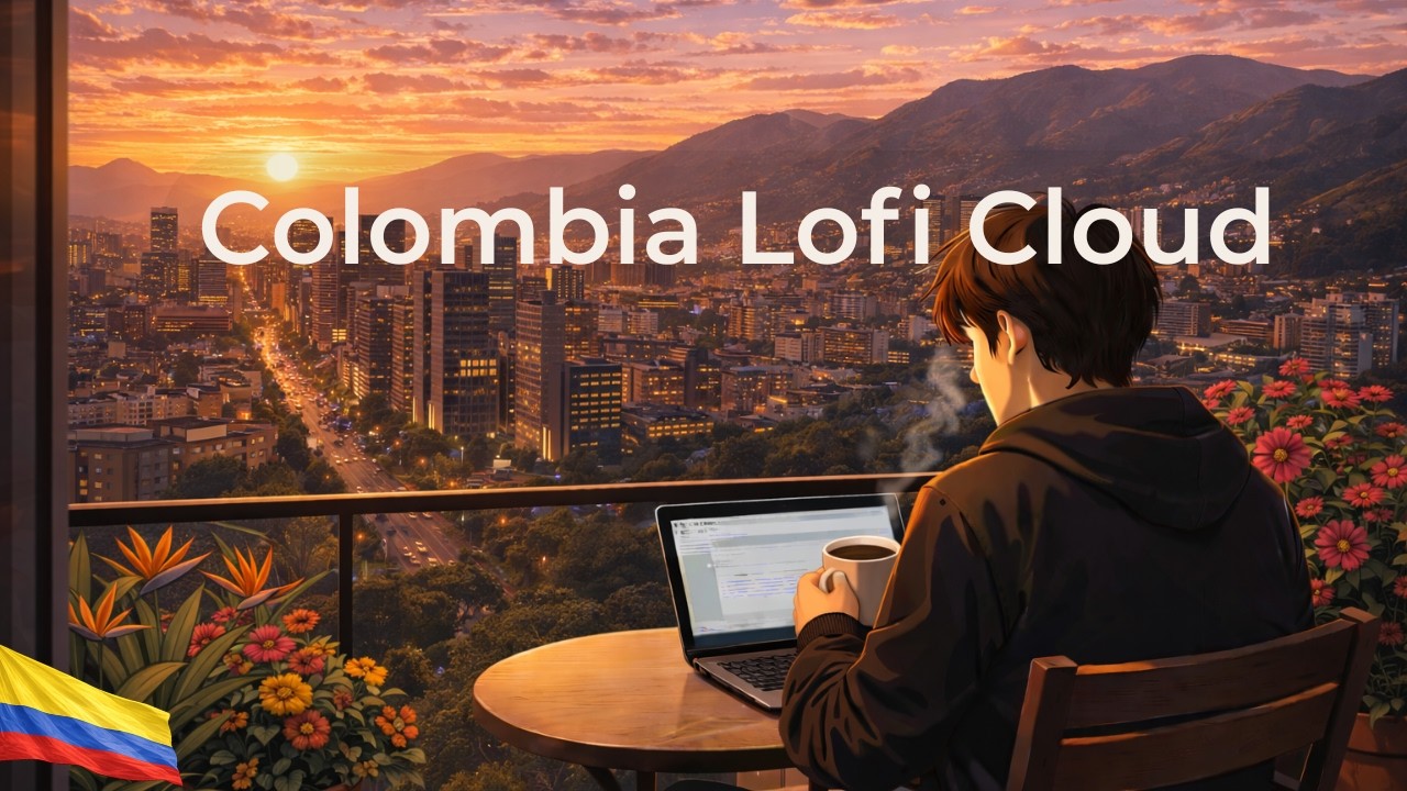 Colombia Modern LoFi – Latin Cafe & Urban Chill | 1 Hour LATAM ☁️