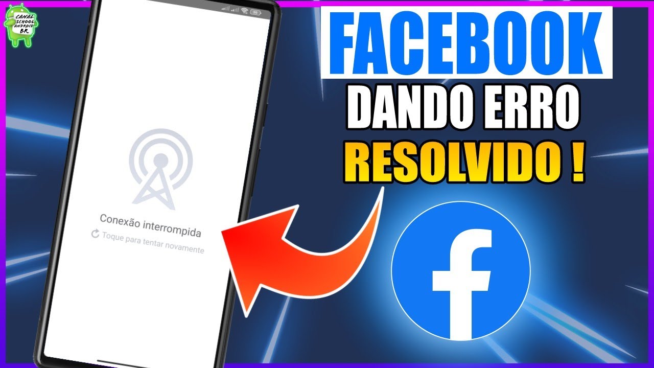 Não consigo conectar com o Facebook - Como resolver este erro