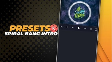 SPIRAL BANG INTRO - INTRO KINEMASTER TEMPLATE - [KINE FILE]