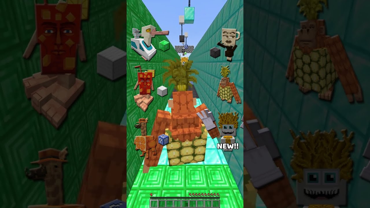Ultimate New Brainrot Speed Wall Challenge Part 4 Minecraft Gaming
