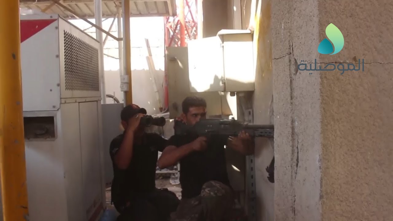 الموصلية ترافق الساعدي وقطعات مكافحة الارهاب خلال اقتحام الموصل القديمة وترصد شراسة المعارك فيها