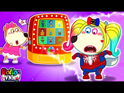 Wolfoo trực tiếp 🔴 Dừng Lại Lucy! Đừng Sử Dụng Máy Bán Hàng Tự Động Để Thay Đổi Hình Dạng
