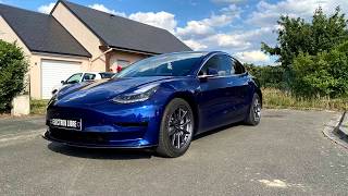 Présentation de Neptune la Tesla model 3 SR+ et montage de l'aileron Greendrive par Éléctron libre