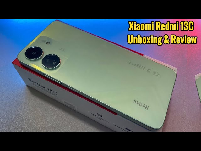 Redmi 13C unboxing video reveals full specs and design - Gizmochina