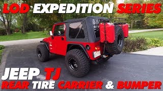 Jeep TJ LOD Rear Bumper & Tire Carrier
