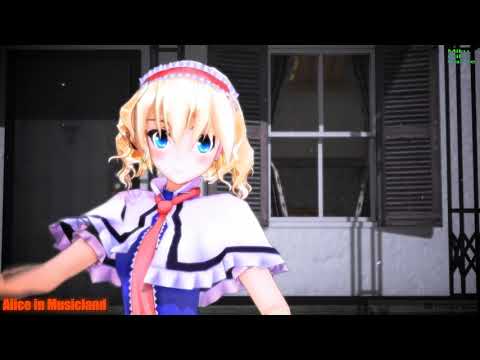 Mmd Alice In Musicland In アリス アリス マーガトロイド改変モデル 東方mmd Youtube