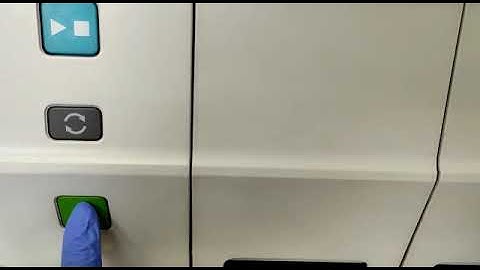 Sysmex XN-550 : Startup - Part 1