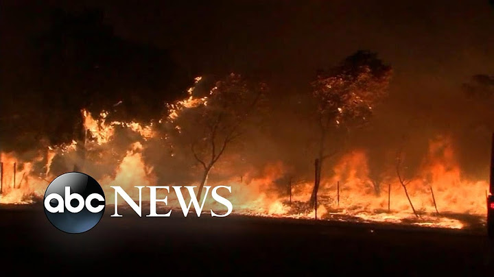 Battle against massive wildfires in California rages on | ABC News