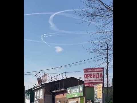 Dogfight between Ukrainian Air Force & Russia fighter jets
