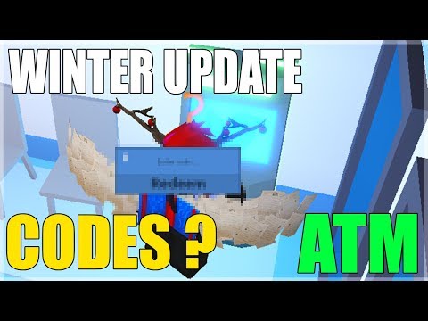 All Jailbreak Winter Update Atm Codes Roblox Youtube