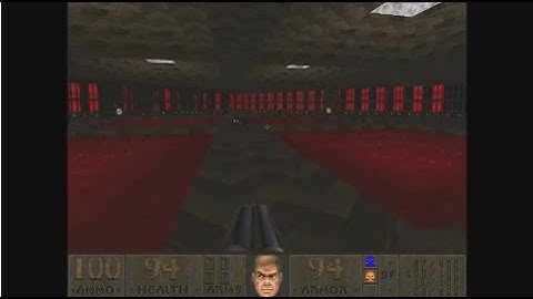 Doom 2 Hall of Blood UV Max in 1:00:46 (The bloody hall)