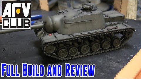 1/35th scale AFV Club M48 / M60 T97E2 workable track link tutorial / review